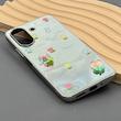 قاب گوشی Redmi 13C - Poco C65 شیائومی آینه ای فانتزی عروسکی دور نقره ای برجسته کیوت 