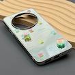 قاب گوشی Redmi 14C - Poco C75 - Redmi A4 شیائومی آینه ای فانتزی عروسکی دور نقره ای برجسته کیوت