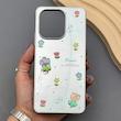 قاب گوشی Redmi Note 13 4G شیائومی آینه ای فانتزی عروسکی دور نقره ای برجسته کیوت