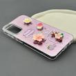 قاب گوشی Galaxy A14 سامسونگ لیزری فانتزی گل برجسته لیلیوم لاکچری TPU رنگ صورتی