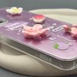 قاب گوشی Galaxy A15 سامسونگ لیزری فانتزی گل برجسته لیلیوم لاکچری TPU رنگ صورتی