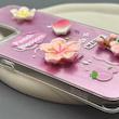 قاب گوشی Galaxy A53 سامسونگ لیزری فانتزی گل برجسته لیلیوم لاکچری TPU رنگ صورتی