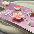 قاب گوشی Galaxy S23 Ultra سامسونگ لیزری فانتزی گل برجسته لیلیوم لاکچری TPU رنگ صورتی