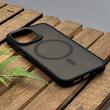 قاب گوشی iPhone 13 Pro آیفون پشت مات مگ سیف دار اورجینال Uniqe Case دور سیلیکونی رنگ مشکی
