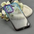 قاب گوشی Galaxy A54 سامسونگ متال شفاف دور رنگی با محافظ لنز