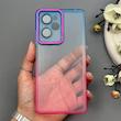 قاب گوشی Poco X5 Pro شیائومی متال شفاف دور رنگی با محافظ لنز