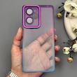 قاب گوشی Poco X5 Pro شیائومی متال شفاف دور رنگی با محافظ لنز