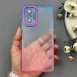 قاب گوشی Redmi Note 10 Pro 4G - Redmi Note 10 Pro Max شیائومی متال شفاف دور رنگی با محافظ لنز