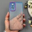 قاب گوشی Redmi Note 11 4G - Redmi Note 11S شیائومی متال شفاف دور رنگی با محافظ لنز