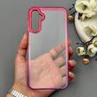قاب گوشی Galaxy A14 سامسونگ متال شفاف دور رنگی پشت شیشه‌ای سخت