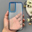 قاب گوشی Xiaomi 12T - Xiaomi 12T Pro شیائومی متال شفاف دور رنگی پشت شیشه‌ای سخت