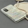 قاب گوشی Galaxy A54 سامسونگ ماربل هولوگرامی براق با ساختار سخت و دور شفاف