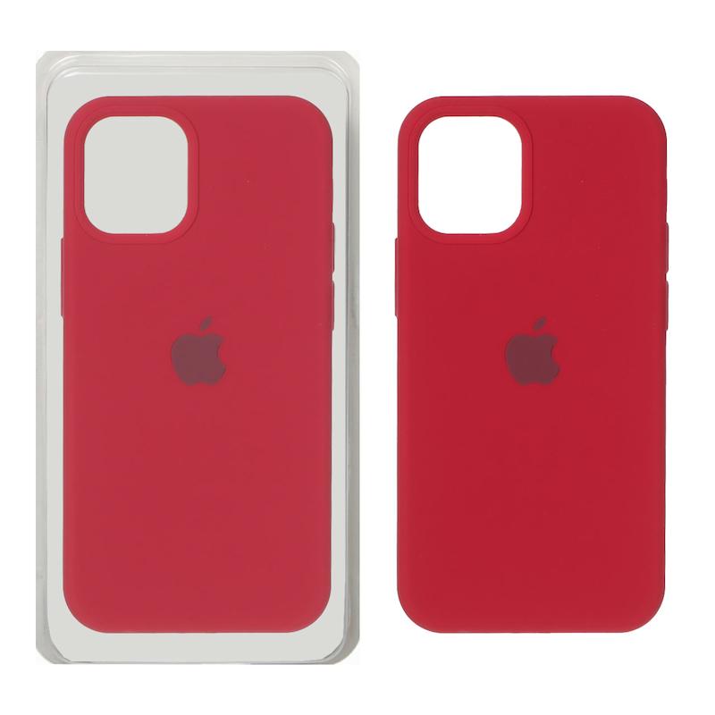 قاب گوشی iPhone 12 Mini آیفون سیلیکونی اورجینال پاک کنی درجه یک زیربسته آلبالویی