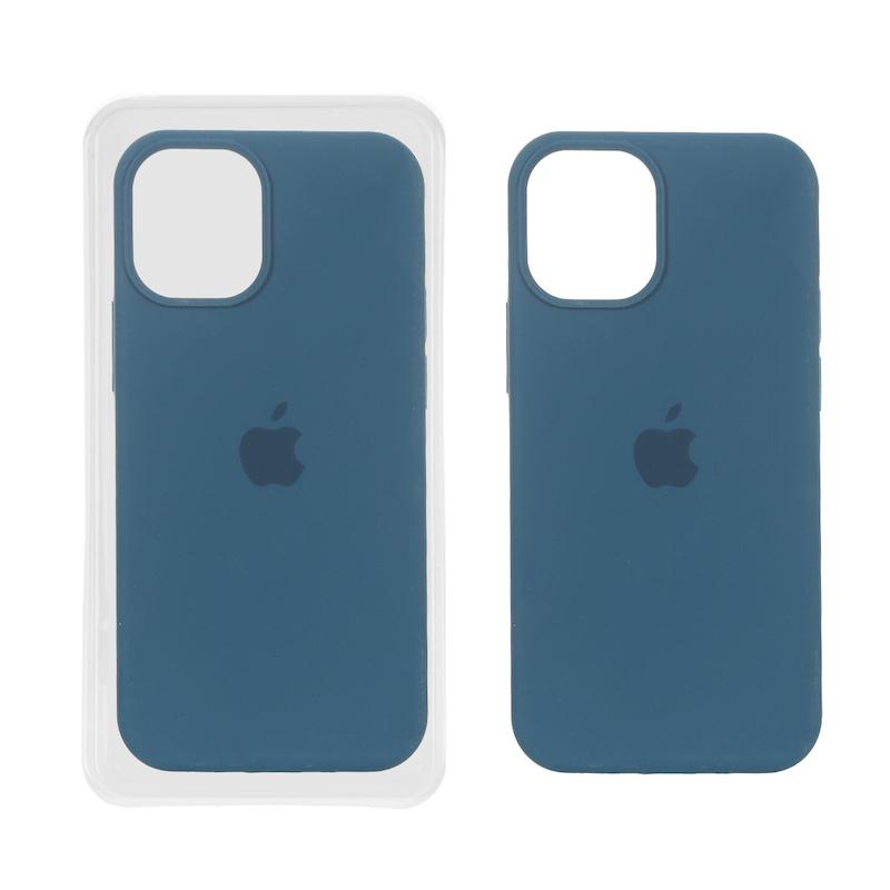 قاب گوشی iPhone 12 Mini آیفون سیلیکونی اورجینال پاک کنی درجه یک زیربسته سبز کله غازی