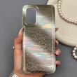 قاب گوشی Galaxy A13 4G - A04S سامسونگ ماربل هولوگرامی براق با ساختار سخت و دور شفاف