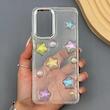 قاب گوشی Galaxy A53 سامسونگ لاکچری رزینی اکلیلی لنز کرومی برجسته طرح ستاره هولوگرامی