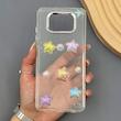 قاب گوشی Poco X3 NFC - Poco X3 Pro شیائومی لاکچری رزینی اکلیلی لنز کرومی برجسته طرح ستاره هولوگرامی