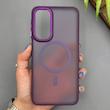 قاب گوشی Galaxy A16 سامسونگ اورجینال مات مگ سیف دار یونیک کیس لنز برجسته