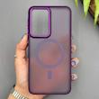 قاب گوشی Galaxy A36 سامسونگ اورجینال مات مگ سیف دار یونیک کیس لنز برجسته