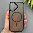 قاب گوشی iPhone 17 آیفون اورجینال مات مگ سیف دار یونیک کیس لنز برجسته