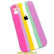مشخصات و خرید قاب گوشی iPhone 12 آیفون طرح سیلیکونی رنگین کمانی ، خرید قاب گوشی iPhone 12 آیفون طرح سیلیکونی رنگین کمانی از فروشگاه موبوفان ، قیمت قاب گوشی iPhone 12 آیفون طرح سیلیکونی رنگین کمانی