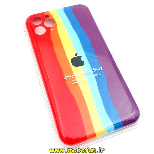 مشخصات و خرید قاب گوشی iPhone 11 Pro Max آیفون سیلیکونی اورجینال رنگین کمانی پاک کنی درجه یک زیربسته محافظ لنز دار ، خرید قاب گوشی iPhone 11 Pro Max آیفون سیلیکونی اورجینال رنگین کمانی پاک کنی درجه یک زیربسته محافظ لنز دار از فروشگاه موبوفان ، قیمت قاب گوشی iPhone 11 Pro Max آیفون سیلیکونی اورجینال رنگین کمانی پاک کنی درجه یک زیربسته محافظ لنز دار