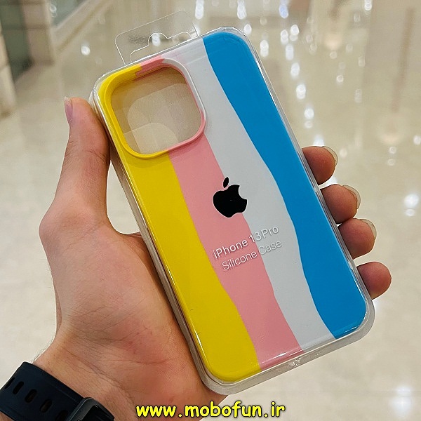 مشخصات و خرید قاب گوشی iPhone 13 Pro آیفون سیلیکونی اورجینال رنگین کمانی پاک کنی درجه یک زیربسته ، خرید قاب گوشی iPhone 13 Pro آیفون سیلیکونی اورجینال رنگین کمانی پاک کنی درجه یک زیربسته از فروشگاه موبوفان ، قیمت قاب گوشی iPhone 13 Pro آیفون سیلیکونی اورجینال رنگین کمانی پاک کنی درجه یک زیربسته