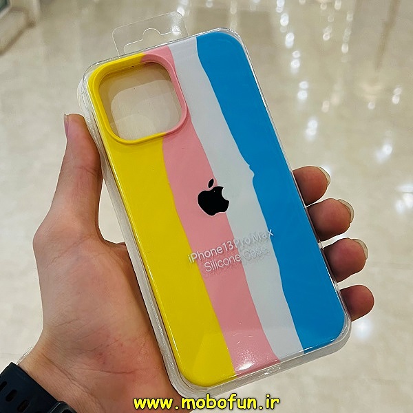 مشخصات و خرید قاب گوشی iPhone 13 Pro Max آیفون سیلیکونی اورجینال رنگین کمانی پاک کنی درجه یک زیربسته ، خرید قاب گوشی iPhone 13 Pro Max آیفون سیلیکونی اورجینال رنگین کمانی پاک کنی درجه یک زیربسته از فروشگاه موبوفان ، قیمت قاب گوشی iPhone 13 Pro Max آیفون سیلیکونی اورجینال رنگین کمانی پاک کنی درجه یک زیربسته