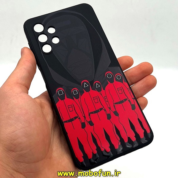 مشخصات و خرید قاب گوشی Galaxy A32 5G سامسونگ سیلیکونی ژله ای طرح اسکویید گیم Squid Game بازی مرکب محافظ لنز دار مشکی ، خرید قاب گوشی Galaxy A32 5G سامسونگ سیلیکونی ژله ای طرح اسکویید گیم Squid Game بازی مرکب محافظ لنز دار مشکی از فروشگاه موبوفان ، قیمت قاب گوشی Galaxy A32 5G سامسونگ سیلیکونی ژله ای طرح اسکویید گیم Squid Game بازی مرکب محافظ لنز دار مشکی