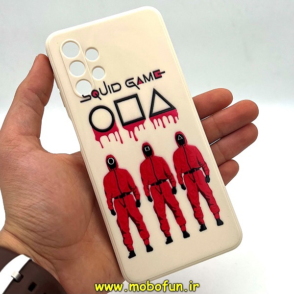 مشخصات و خرید قاب گوشی Galaxy A32 5G سامسونگ سیلیکونی ژله ای طرح اسکویید گیم Squid Game بازی مرکب محافظ لنز دار سفید استخوانی ، خرید قاب گوشی Galaxy A32 5G سامسونگ سیلیکونی ژله ای طرح اسکویید گیم Squid Game بازی مرکب محافظ لنز دار سفید استخوانی از فروشگاه موبوفان ، قیمت قاب گوشی Galaxy A32 5G سامسونگ سیلیکونی ژله ای طرح اسکویید گیم Squid Game بازی مرکب محافظ لنز دار سفید استخوانی