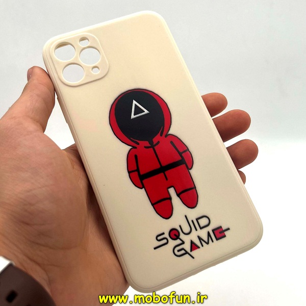 مشخصات و خرید قاب گوشی iPhone 11 Pro Max آیفون سیلیکونی ژله ای طرح اسکویید گیم Squid Game بازی مرکب محافظ لنز دار سفید استخوانی ، خرید قاب گوشی iPhone 11 Pro Max آیفون سیلیکونی ژله ای طرح اسکویید گیم Squid Game بازی مرکب محافظ لنز دار سفید استخوانی از فروشگاه موبوفان ، قیمت قاب گوشی iPhone 11 Pro Max آیفون سیلیکونی ژله ای طرح اسکویید گیم Squid Game بازی مرکب محافظ لنز دار سفید استخوانی