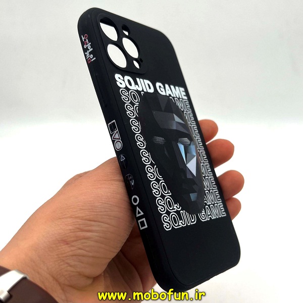 مشخصات و خرید قاب گوشی iPhone 12 Pro آیفون سیلیکونی ژله ای طرح اسکویید گیم Squid Game بازی مرکب محافظ لنز دار مشکی ، خرید قاب گوشی iPhone 12 Pro آیفون سیلیکونی ژله ای طرح اسکویید گیم Squid Game بازی مرکب محافظ لنز دار مشکی از فروشگاه موبوفان ، قیمت قاب گوشی iPhone 12 Pro آیفون سیلیکونی ژله ای طرح اسکویید گیم Squid Game بازی مرکب محافظ لنز دار مشکی