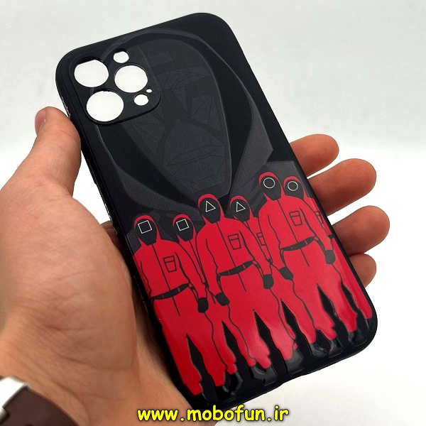 مشخصات و خرید قاب گوشی iPhone 12 Pro آیفون سیلیکونی ژله ای طرح اسکویید گیم Squid Game بازی مرکب محافظ لنز دار مشکی ، خرید قاب گوشی iPhone 12 Pro آیفون سیلیکونی ژله ای طرح اسکویید گیم Squid Game بازی مرکب محافظ لنز دار مشکی از فروشگاه موبوفان ، قیمت قاب گوشی iPhone 12 Pro آیفون سیلیکونی ژله ای طرح اسکویید گیم Squid Game بازی مرکب محافظ لنز دار مشکی