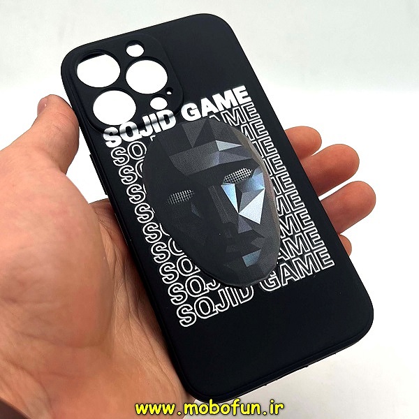 مشخصات و خرید قاب گوشی iPhone 13 Pro آیفون سیلیکونی ژله ای طرح اسکویید گیم Squid Game بازی مرکب محافظ لنز دار مشکی ، خرید قاب گوشی iPhone 13 Pro آیفون سیلیکونی ژله ای طرح اسکویید گیم Squid Game بازی مرکب محافظ لنز دار مشکی از فروشگاه موبوفان ، قیمت قاب گوشی iPhone 13 Pro آیفون سیلیکونی ژله ای طرح اسکویید گیم Squid Game بازی مرکب محافظ لنز دار مشکی