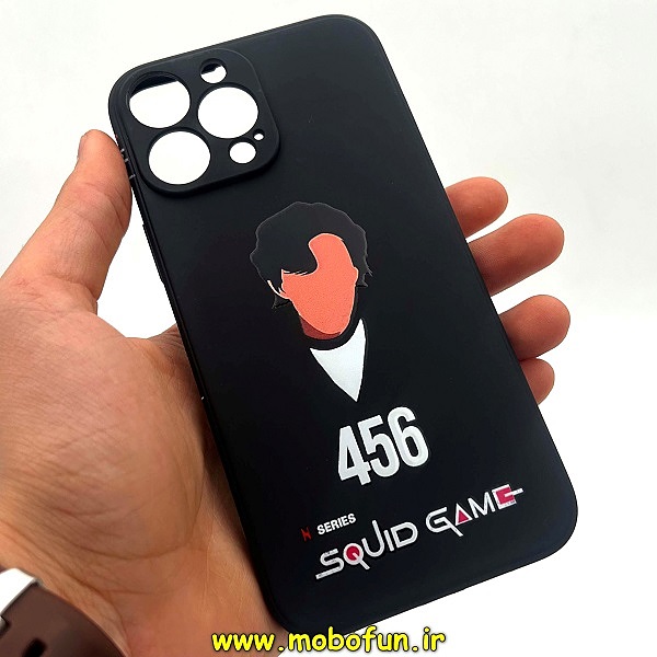 مشخصات و خرید قاب گوشی iPhone 13 Pro Max آیفون سیلیکونی ژله ای طرح اسکویید گیم Squid Game بازی مرکب محافظ لنز دار مشکی ، خرید قاب گوشی iPhone 13 Pro Max آیفون سیلیکونی ژله ای طرح اسکویید گیم Squid Game بازی مرکب محافظ لنز دار مشکی از فروشگاه موبوفان ، قیمت قاب گوشی iPhone 13 Pro Max آیفون سیلیکونی ژله ای طرح اسکویید گیم Squid Game بازی مرکب محافظ لنز دار مشکی