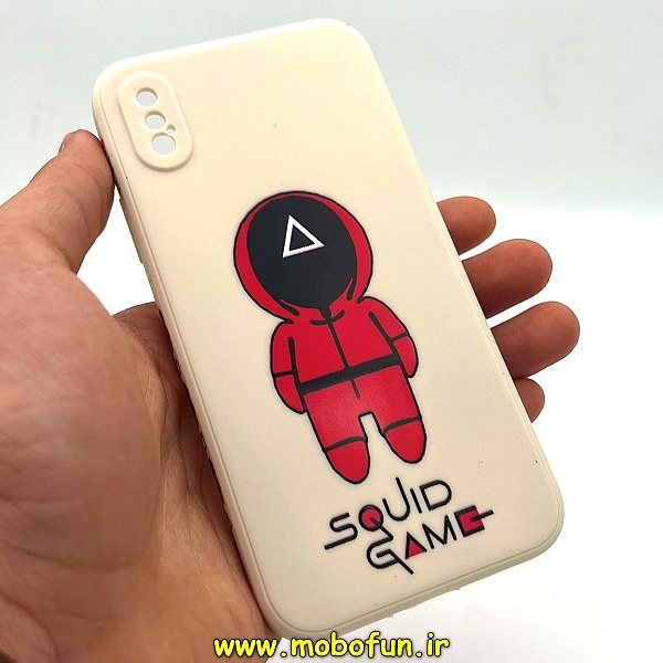 مشخصات و خرید قاب گوشی iPhone X - iPhone XS آیفون سیلیکونی ژله ای طرح اسکویید گیم Squid Game بازی مرکب محافظ لنز دار سفید استخوانی ، خرید قاب گوشی iPhone X - iPhone XS آیفون سیلیکونی ژله ای طرح اسکویید گیم Squid Game بازی مرکب محافظ لنز دار سفید استخوانی از فروشگاه موبوفان ، قیمت قاب گوشی iPhone X - iPhone XS آیفون سیلیکونی ژله ای طرح اسکویید گیم Squid Game بازی مرکب محافظ لنز دار سفید استخوانی