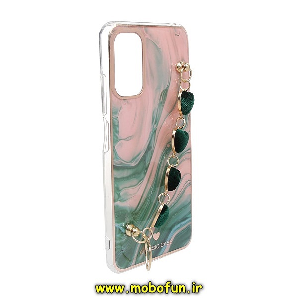 قاب گوشی Poco M3 Pro - Redmi Note 10 5G شیائومی طرح لاکچری دستبندی آویزدار زنجیری قلبی کد 89