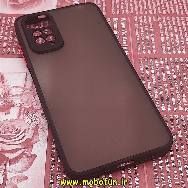 مشخصات و خرید قاب گوشی Redmi Note 11s - Redmi Note 11 4g شیائومی طرح پشت مات محافظ لنز دار دور سیلیکونی مشکی ، خرید قاب گوشی Redmi Note 11s - Redmi Note 11 4g شیائومی طرح پشت مات محافظ لنز دار دور سیلیکونی مشکی از فروشگاه موبوفان ، قیمت قاب گوشی Redmi Note 11s - Redmi Note 11 4g شیائومی طرح پشت مات محافظ لنز دار دور سیلیکونی مشکی