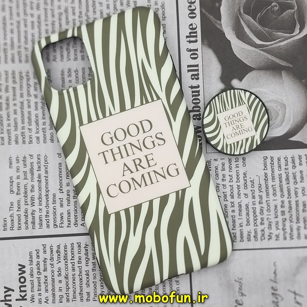 مشخصات و خرید قاب گوشی iPhone 11 Pro Max آیفون مدل IMD فانتزی ماربل طرح GOOD THINGS ARE COMING پاپ سوکت دار ، خرید قاب گوشی iPhone 11 Pro Max آیفون مدل IMD فانتزی ماربل طرح GOOD THINGS ARE COMING پاپ سوکت دار از فروشگاه موبوفان ، قیمت قاب گوشی iPhone 11 Pro Max آیفون مدل IMD فانتزی ماربل طرح GOOD THINGS ARE COMING پاپ سوکت دار