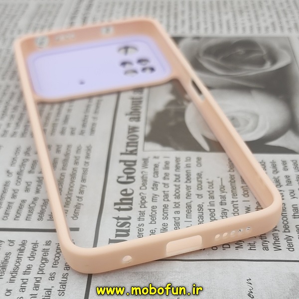 مشخصات و خرید قاب گوشی Poco M4 Pro 4G شیائومی اورجینال Pro Camera طرح پشت طلق شفاف دور ژله ای محافظ لنز دار گلبهی یاسی ، خرید قاب گوشی Poco M4 Pro 4G شیائومی اورجینال Pro Camera طرح پشت طلق شفاف دور ژله ای محافظ لنز دار گلبهی یاسی از فروشگاه موبوفان ، قیمت قاب گوشی Poco M4 Pro 4G شیائومی اورجینال Pro Camera طرح پشت طلق شفاف دور ژله ای محافظ لنز دار گلبهی یاسی