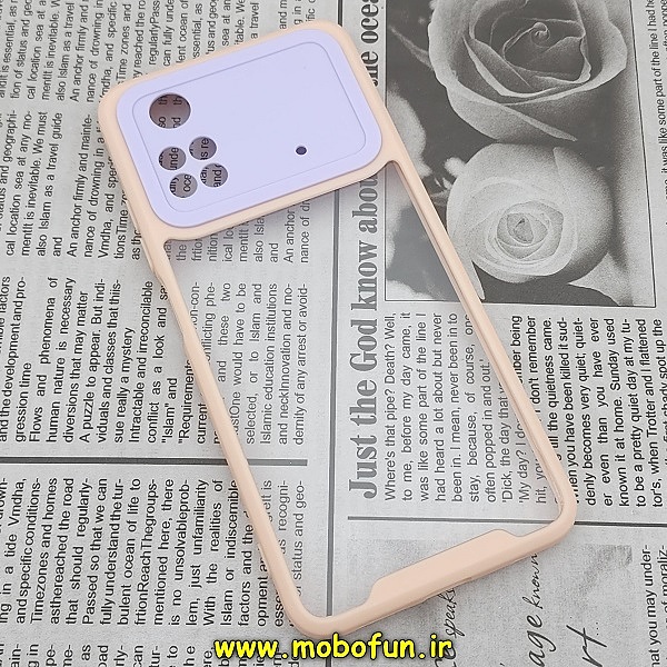 مشخصات و خرید قاب گوشی Poco M4 Pro 4G شیائومی اورجینال Pro Camera طرح پشت طلق شفاف دور ژله ای محافظ لنز دار گلبهی یاسی ، خرید قاب گوشی Poco M4 Pro 4G شیائومی اورجینال Pro Camera طرح پشت طلق شفاف دور ژله ای محافظ لنز دار گلبهی یاسی از فروشگاه موبوفان ، قیمت قاب گوشی Poco M4 Pro 4G شیائومی اورجینال Pro Camera طرح پشت طلق شفاف دور ژله ای محافظ لنز دار گلبهی یاسی