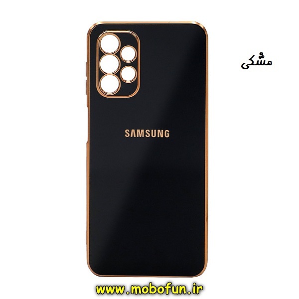 مشخصات و خرید قاب گوشی Galaxy A13 4G سامسونگ طرح ژله ای مای کیس گلد لاین دور طلایی محافظ لنز دار مشکی ، خرید قاب گوشی Galaxy A13 4G سامسونگ طرح ژله ای مای کیس گلد لاین دور طلایی محافظ لنز دار مشکی از فروشگاه موبوفان ، قیمت قاب گوشی Galaxy A13 4G سامسونگ طرح ژله ای مای کیس گلد لاین دور طلایی محافظ لنز دار مشکی