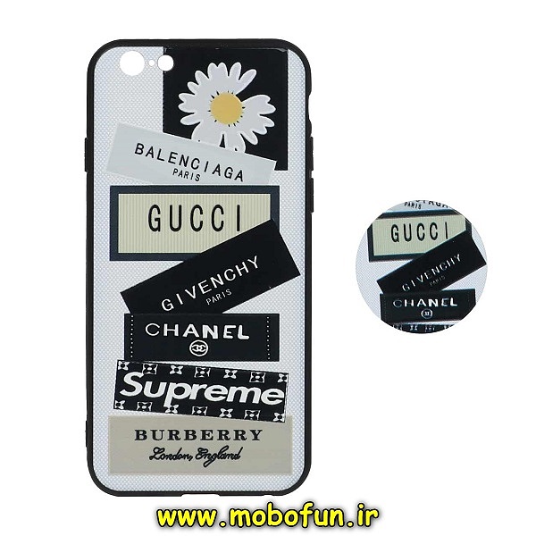 قاب گوشی iPhone 6 - iPhone 6s آیفون فانتزی سوزنی برجسته طرح بابونه لاکچری پاپ سوکت دار کد 222