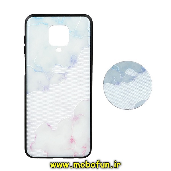 قاب گوشی Redmi Note 9S - Redmi Note 9 Pro شیائومی فانتزی سوزنی برجسته طرح آبرنگی پاپ سوکت دار کد 471