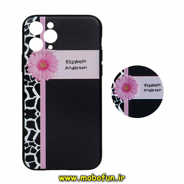 قاب گوشی iPhone 11 Pro Max آیفون فانتزی سوزنی برجسته طرح الیزابت پاپ سوکت دار محافظ لنزدار کد 271