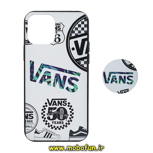 قاب گوشی iPhone 12 - iPhone 12 Pro آیفون فانتزی سوزنی برجسته طرح ونس VANS پاپ سوکت دار کد 481