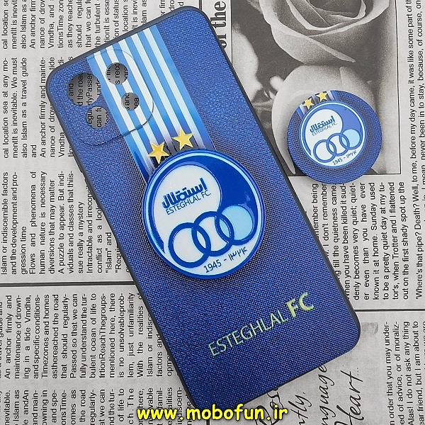 قاب گوشی Mi 11 Lite 4G - Mi 11 Lite 5G - Mi 11 Lite NE شیائومی فانتزی سوزنی برجسته طرح استقلال Esteghlal پاپ سوکت دار محافظ لنز دار کد 139