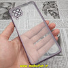قاب گوشی Galaxy A12 سامسونگ طرح الکتروپلیتینگ ژله ای شفاف اورجینال یونیک کیس Unique Case محافظ لنز دار بادمجونی کد 573