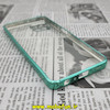 قاب گوشی Galaxy A12 سامسونگ طرح الکتروپلیتینگ ژله ای شفاف اورجینال یونیک کیس Unique Case محافظ لنز دار سبز روشن کد 574