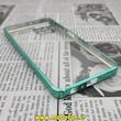 قاب گوشی Galaxy A12 سامسونگ طرح الکتروپلیتینگ ژله ای شفاف اورجینال یونیک کیس Unique Case محافظ لنز دار سبز روشن کد 574